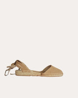 Alpargatas Planas Textil Beige