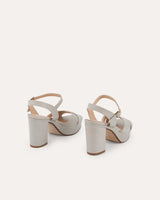 sandalias cruzadas con plataforma y tacón ancho made in Spain