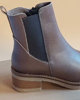 Botines Piel Chelsea Marrones. Fabricados y diseñados en España de forma sostenible