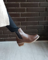 Botines Piel Chelsea Marrones. Fabricados y diseñados en España de forma sostenible