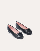 bailarinas negras animal print fabricadas y diseñadas en España