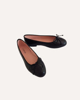 bailarinas negras animal print fabricadas y diseñadas en España