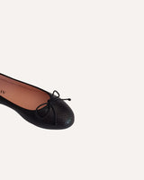 bailarinas negras animal print fabricadas y diseñadas en España