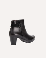 botines negros de mujer en piel