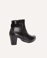 botines negros de mujer en piel