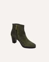 botines-piel-serraje-kaki-con plataforma