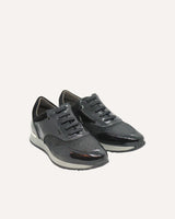 deportivos y sneakers charol negro