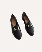 Mocasines negros en piel muy blandita que se adaptan perfectamente al pie