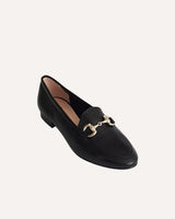 Mocasines negros en piel muy blandita que se adaptan perfectamente al pie
