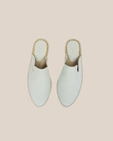 Alpargatas Planas Serraje Blanco